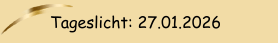 Tageslicht: 27.01.2026
